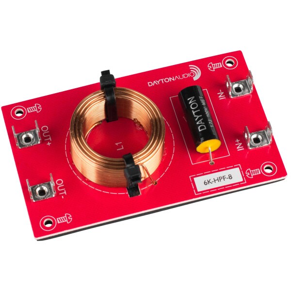 Main product image for Dayton Audio 6k-HPF-8 High Pass Speaker Crossover 6 260-1954